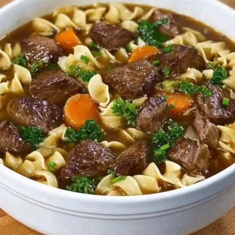 Savory Beef Noodle Soup