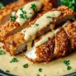 Crispy Parmesan Chicken with Rich Garlic Sauce 3 Crispy Parmesan Chicken with Rich Garlic Sauce