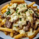 Cheesy Philly Steak Fries