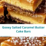 Gooey Salted Caramel Butter Cake Bars 3 Gooey Salted Caramel Butter Cake Bars