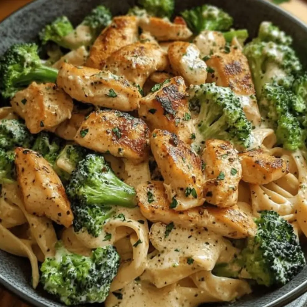 One‑Pot Cajun Chicken and Broccoli Alfredo: A Comforting & Easy Dinner