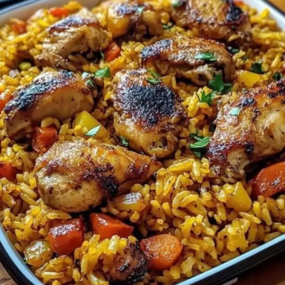 Caribbean Chicken and Rice
