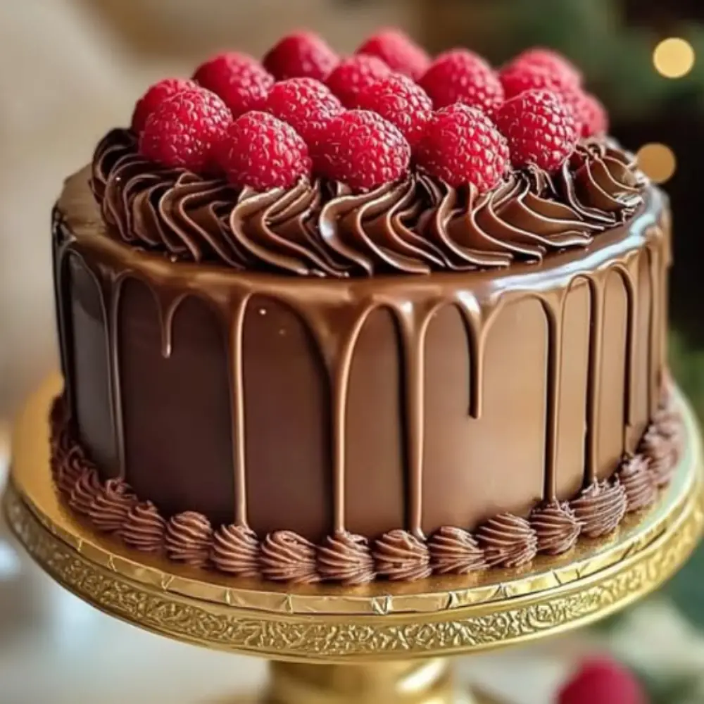 Elegant Chocolate Symphony Cake