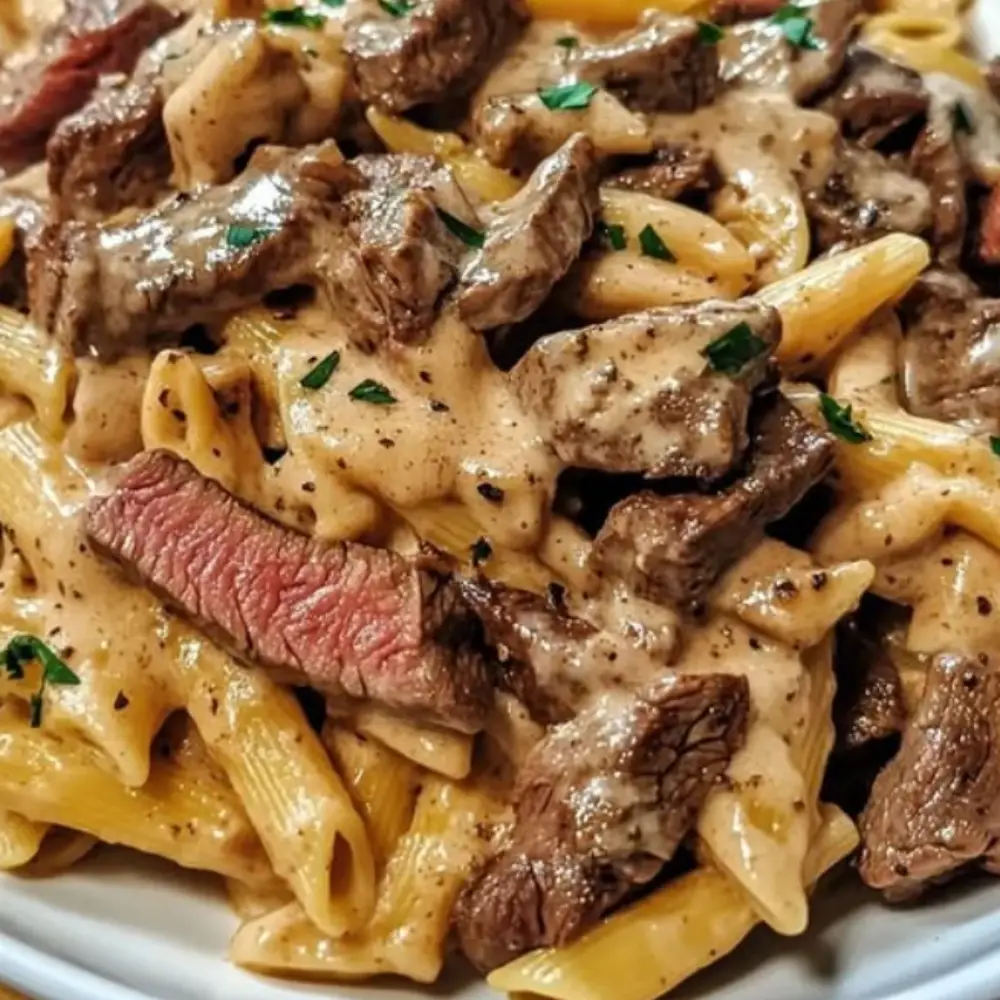 Creamy Steak Pasta: A Comforting Meal for Cozy Nights!