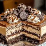 No Bake German Chocolate Cheesecake 3 No Bake German Chocolate Cheesecake