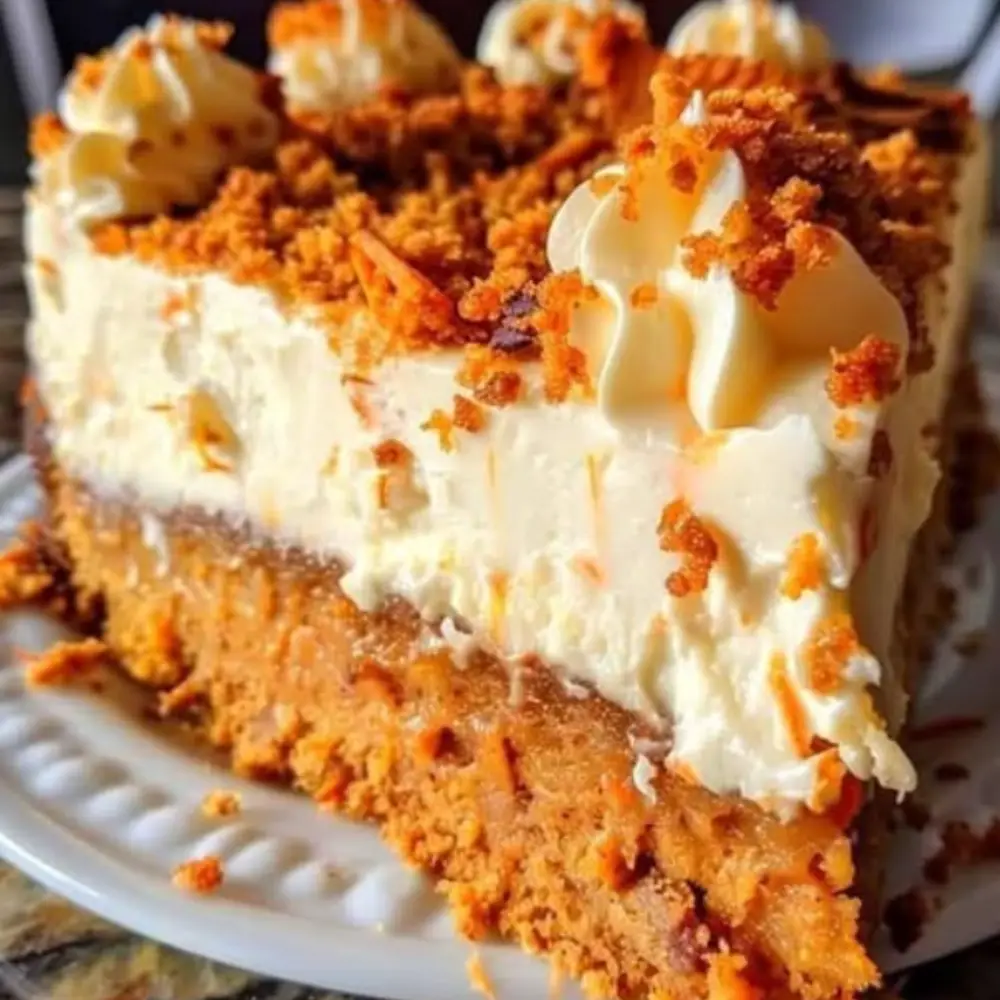 Carrot Cake Cheesecake Delight