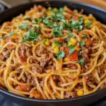 Creamy Taco Spaghetti Delight