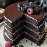 Luxurious Black Velvet Cake 3 Luxurious Black Velvet Cake